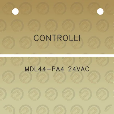 controlli-mdl44-pa4-24vac