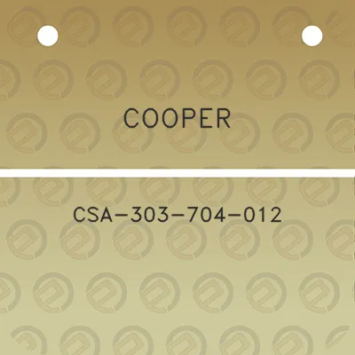 cooper-csa-303-704-012