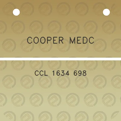 cooper-medc-ccl-1634-698