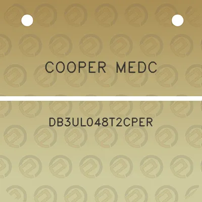 cooper-medc-db3ul048t2cper