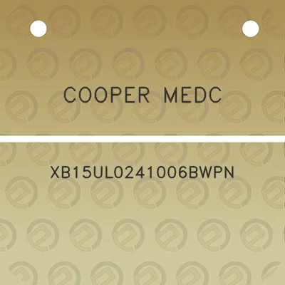 cooper-medc-xb15ul0241006bwpn