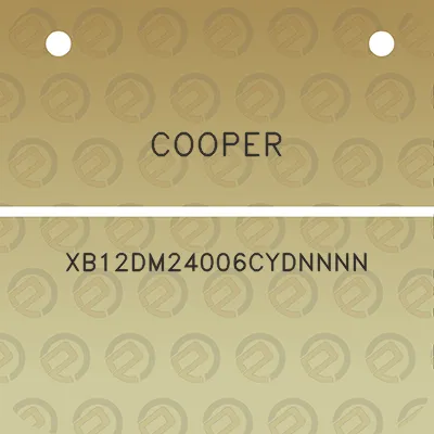 cooper-xb12dm24006cydnnnn