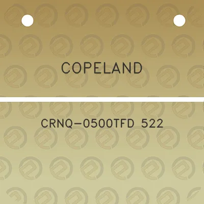 copeland-crnq-0500tfd-522