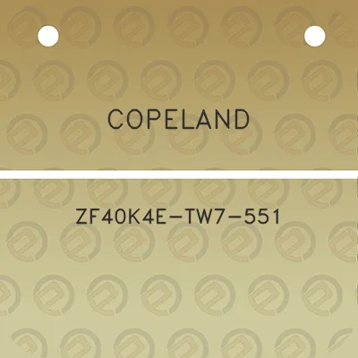 copeland-zf40k4e-tw7-551