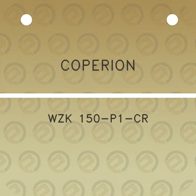 coperion-wzk-150-p1-cr