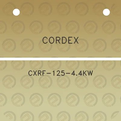 cordex-cxrf-125-44kw