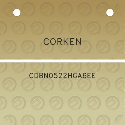 corken-cdbn0522hga6ee