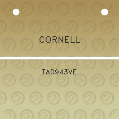 cornell-tad943ve