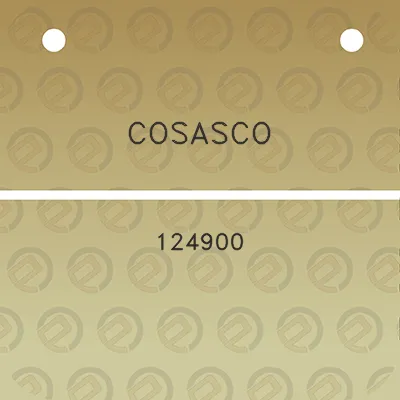 cosasco-124900