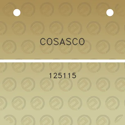 cosasco-125115