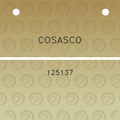 cosasco-125137