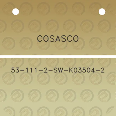 cosasco-53-111-2-sw-k03504-2