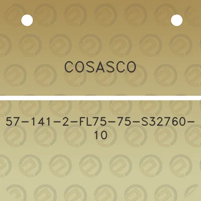 cosasco-57-141-2-fl75-75-s32760-10