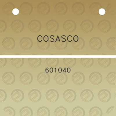 cosasco-601040