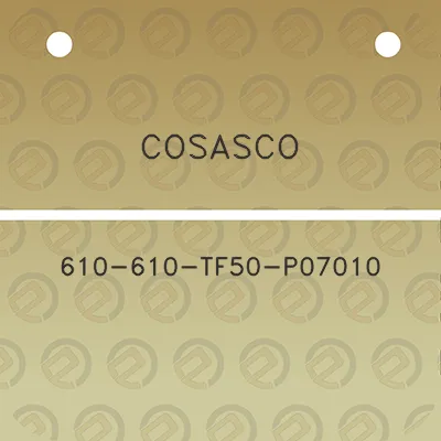 cosasco-610-610-tf50-p07010