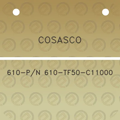 cosasco-610-pn-610-tf50-c11000