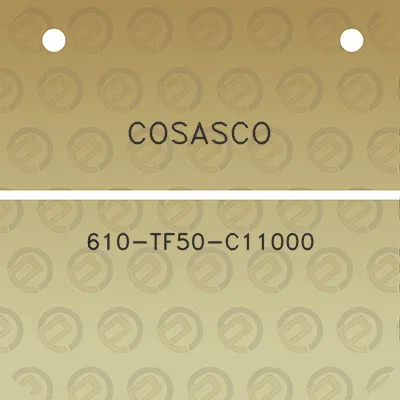 cosasco-610-tf50-c11000