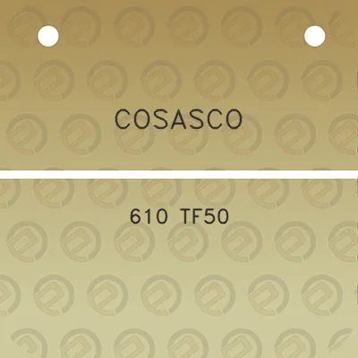 cosasco-610-tf50