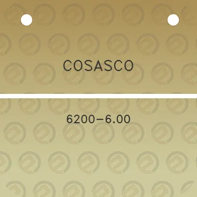 cosasco-6200-600