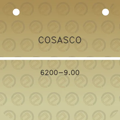 cosasco-6200-900