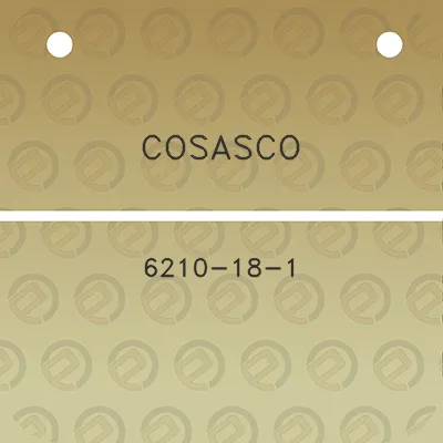 cosasco-6210-18-1