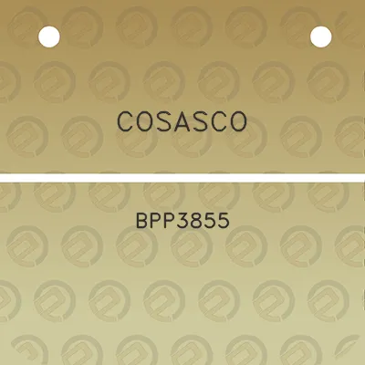 cosasco-bpp3855