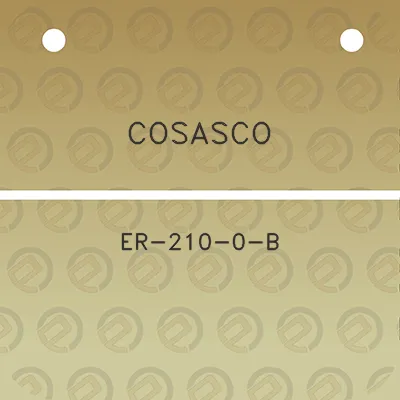 cosasco-er-210-0-b