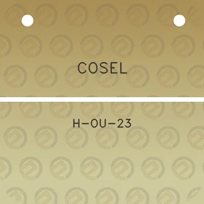 cosel-h-ou-23