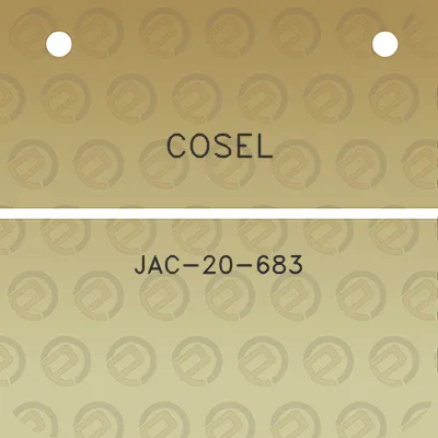 cosel-jac-20-683