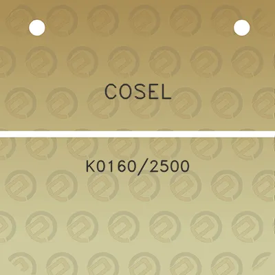 cosel-k01602500