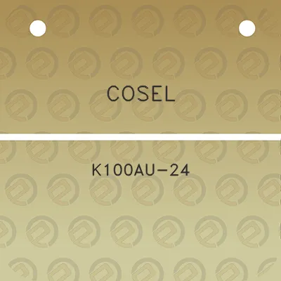 cosel-k100au-24