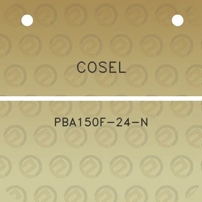 cosel-pba150f-24-n