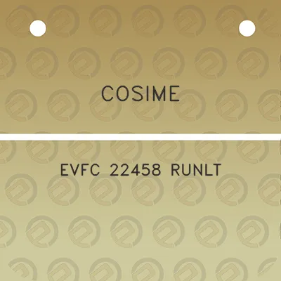 cosime-evfc-22458-runlt