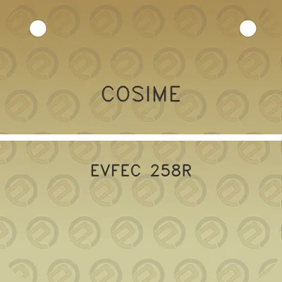 cosime-evfec-258r