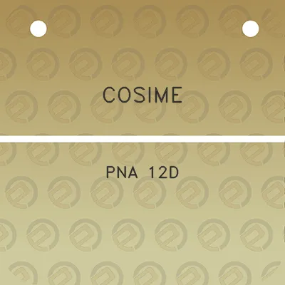 cosime-pna-12d