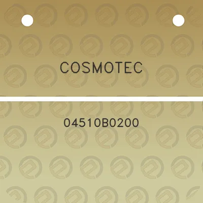 cosmotec-04510b0200