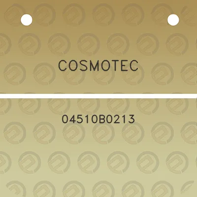 cosmotec-04510b0213