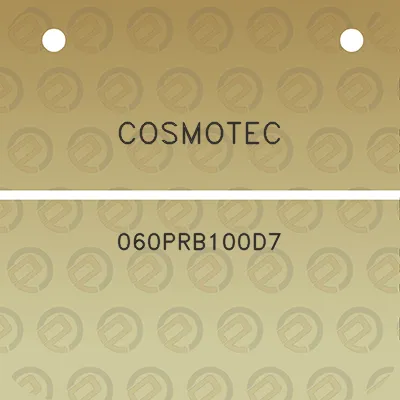 cosmotec-060prb100d7