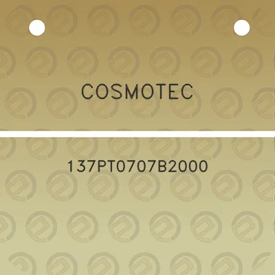 cosmotec-137pt0707b2000