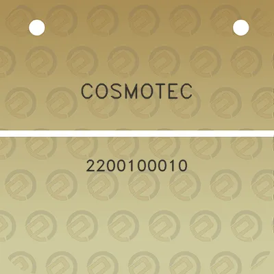 cosmotec-2200100010