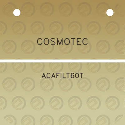 cosmotec-acafilt60t