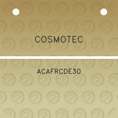 cosmotec-acafrcde30