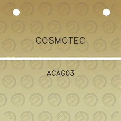 cosmotec-acag03