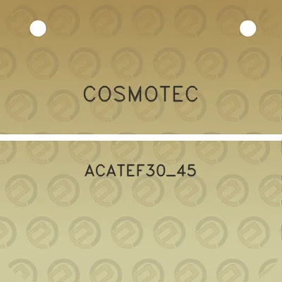 cosmotec-acatef30_45