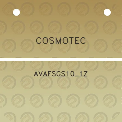 cosmotec-avafsgs10_1z