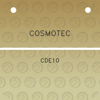 cosmotec-cde10