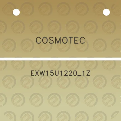 cosmotec-exw15u1220_1z