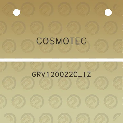 cosmotec-grv1200220_1z