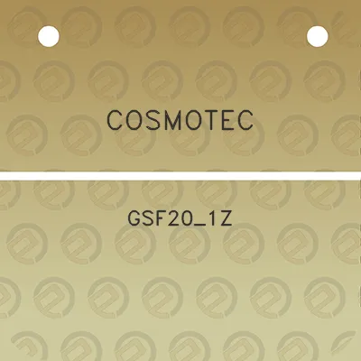 cosmotec-gsf20_1z