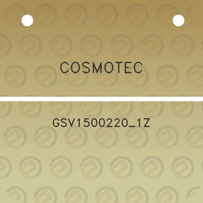 cosmotec-gsv1500220_1z